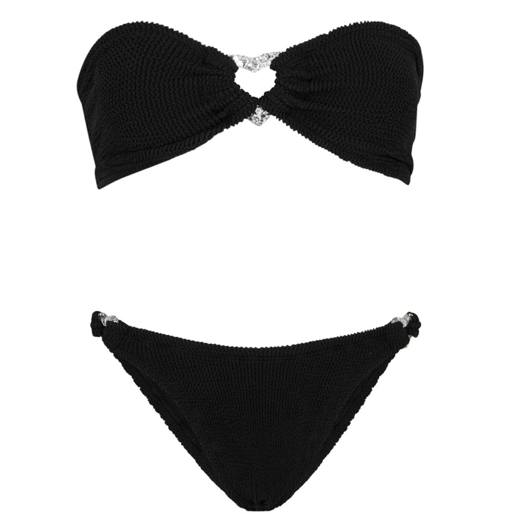 NWT Hunza G Nicole Heart Bikini